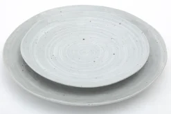 Flamant Alanah, Assiette, Ceramique, Gris, 21,5Cm Clearance