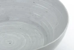 Flamant Alanah, Bol De Service, Ceramique, Gris, 33Cm