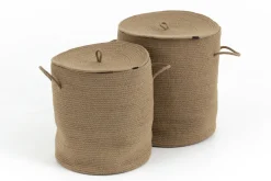 Flamant Aliyah, Panier, Avec Couvercle, L Hot