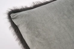 Flamant Allessina, Coussin, Fausse Fourrure