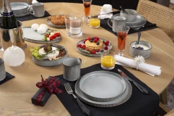 Flamant Architecto, Assiette, Ceramique, Gris, 25,5Cm Clearance