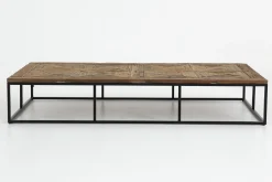 Flamant Archy, Table Basse, Rectangulaire, Bois Et Metal Discount