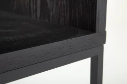 Flamant Armand, Bureau, Chene Noir Et Metal Best