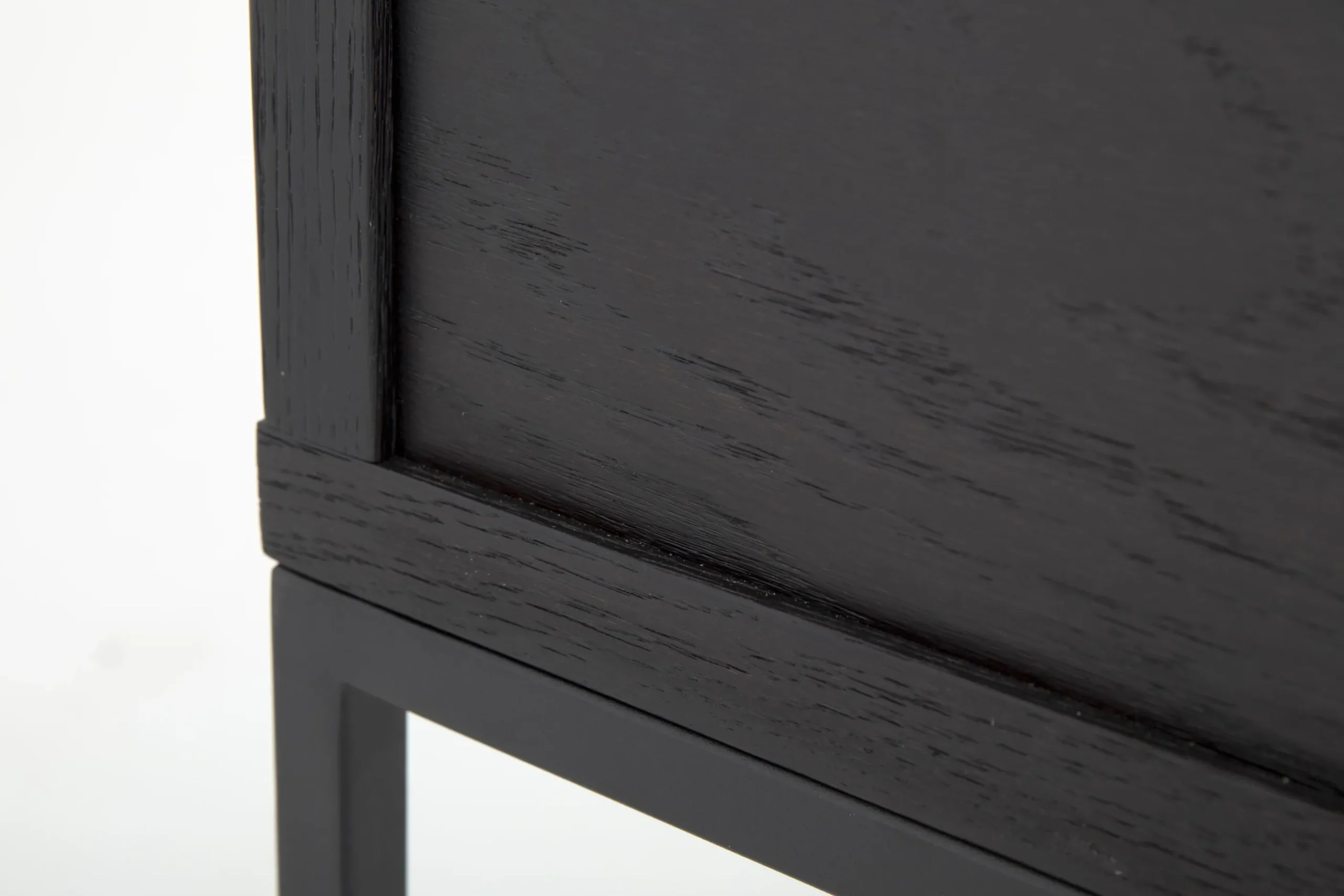 Flamant Armand, Bureau, Chene Noir Et Metal Best