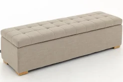 Flamant Aubiz, Pouf, Tissu, Avec Couvercle New