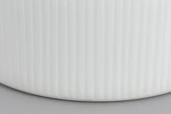 Flamant Ayla, Vase, Verre, Blanc, O22X27H Online