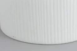 Flamant Ayla, Vase, Verre, Blanc, O17,5X21,5H Online