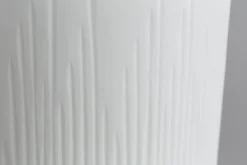 Flamant Ayla, Vase, Verre, Blanc, O17,5X21,5H Online