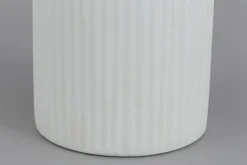 Flamant Ayla, Vase, Verre, Blanc, O10,5X44H Sale