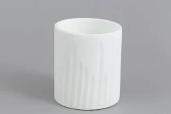 Flamant Ayla, Vase, Verre, Blanc, O8X9,5H Discount