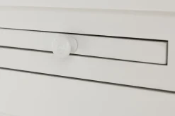 Flamant Balmore, Bibliotheque, Blanche, 2 Parties, Avec Echelle Discount