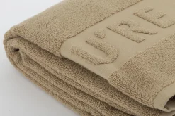 Flamant Baobao, Serviette De Bain, Lin, 100X180 Cm New