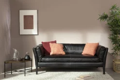 Flamant Bellamy, Canape, Noir, Cuir, 2,5 Places Clearance