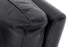 Flamant Bellamy, Canape, Noir, Cuir, 2,5 Places Clearance