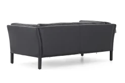 Flamant Bellamy, Canape, Noir, Cuir, 2,5 Places Clearance