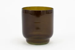 Flamant Berami, Photophore, Verre, Marron Hot