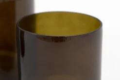 Flamant Berami, Photophore, Verre, Marron Hot