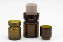 Flamant Berami, Photophore, Verre, Marron Hot