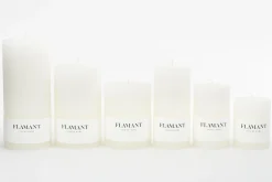 Flamant Beth, Bougie, Couleur Blanc, 7X11,5Cm Clearance