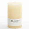 Flamant Beth, Bougie, Couleur Creme, 9X15Cm New