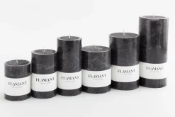 Flamant Beth, Bougie, Couleur Noir, 9X11,5Cm Sale