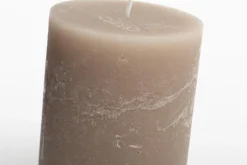 Flamant Beth, Bougie, Couleur Taupe, 7X11,5Cm Clearance