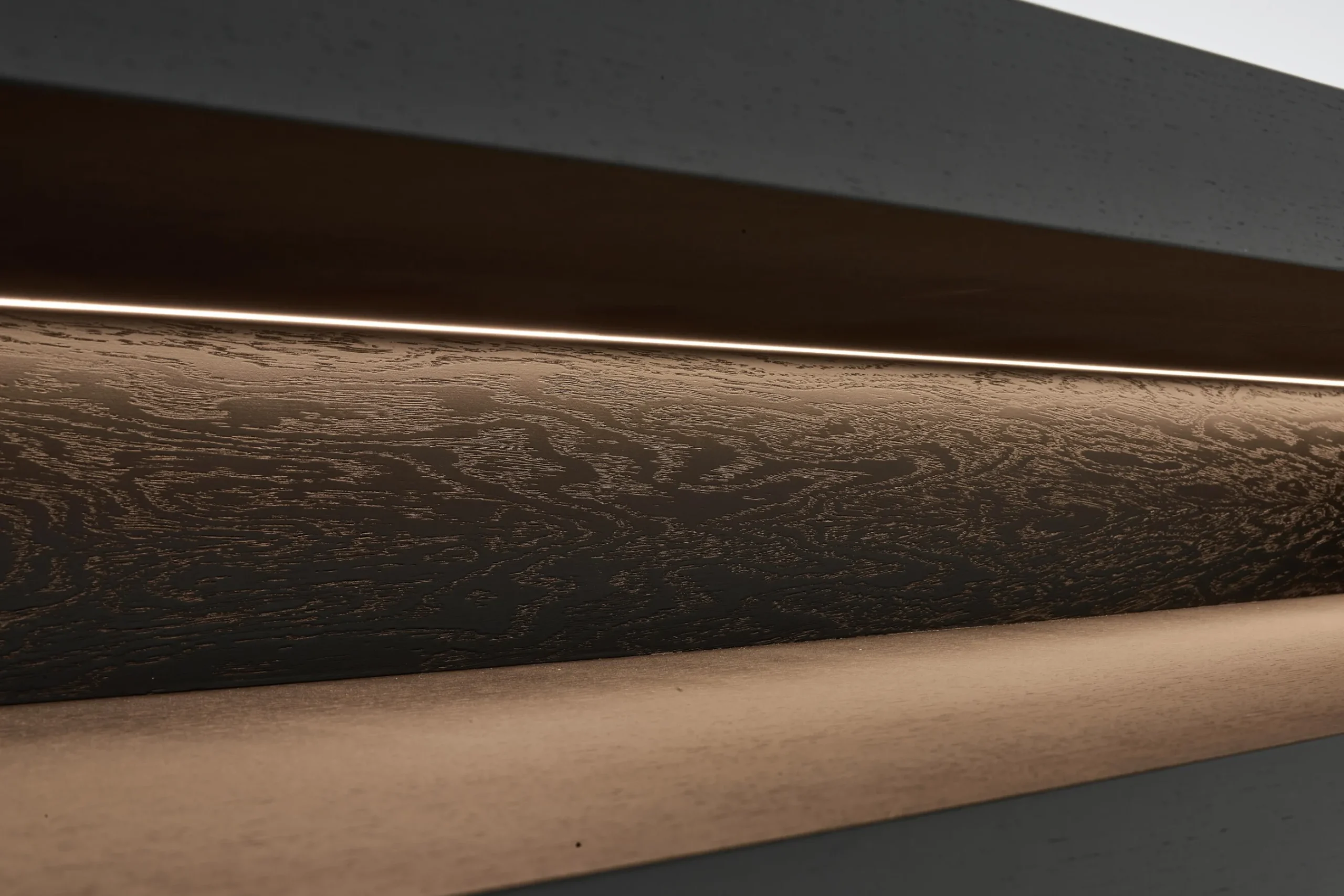 Flamant Bjorn, Buffet, Noir, 4 Portes, Avec Lumieres Led A Intensite Variable Outlet