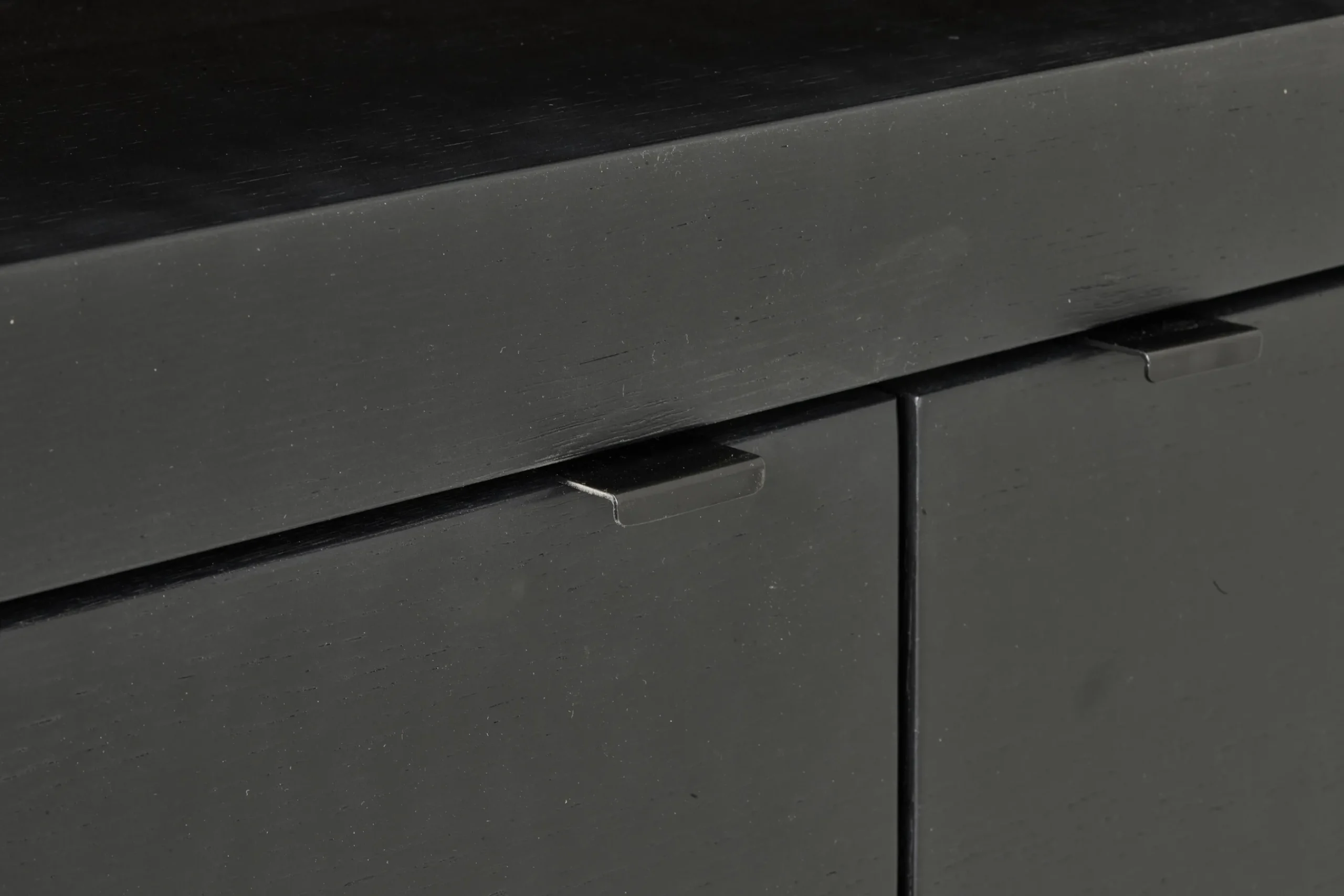 Flamant Bjorn, Buffet, Noir, 4 Portes, Avec Lumieres Led A Intensite Variable Outlet