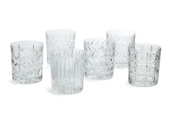 Flamant Bogart, Verre A Whisky, Coupe A La Main, Set De 6 Clearance