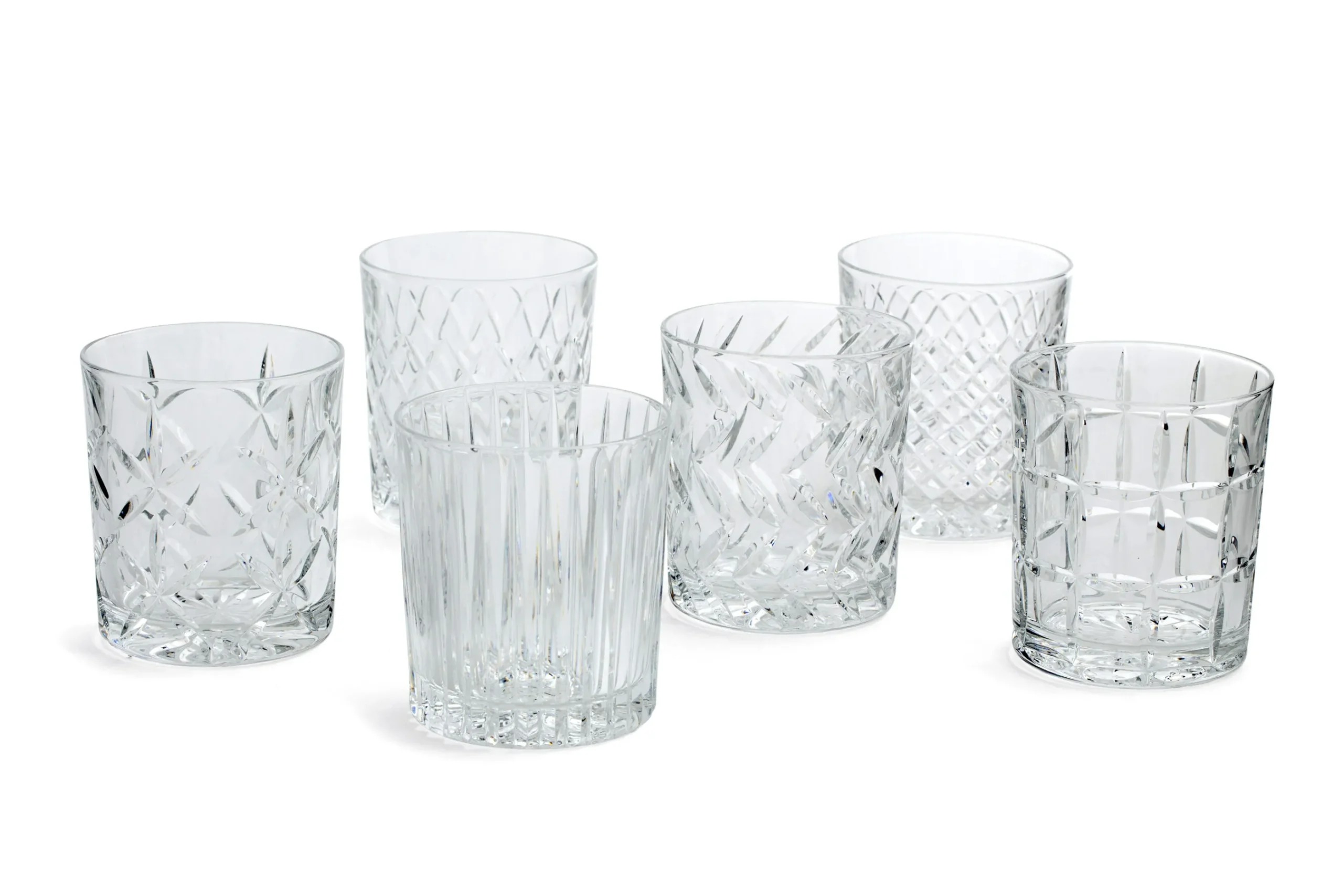 Flamant Bogart, Verre A Whisky, Coupe A La Main, Set De 6 Clearance