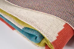 Flamant Boite, Plaid, Multi