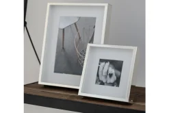 Flamant Boites, Cadre Photo, Plaque Argent Et Laque, 13X18 Clearance