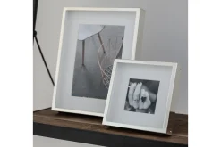 Flamant Boites, Cadre Photo, Plaque Argent Et Laque, 8X8 Best