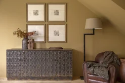 Flamant Bossa, Buffet, 4 Portes, Sculpte Clearance