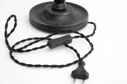 Flamant Boston, Lampe De Table, Noir Hot