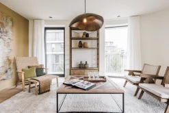 Flamant Brendon, Pouf, Tresse Sale