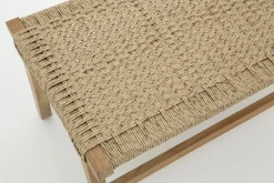 Flamant Brendon, Pouf, Tresse Sale