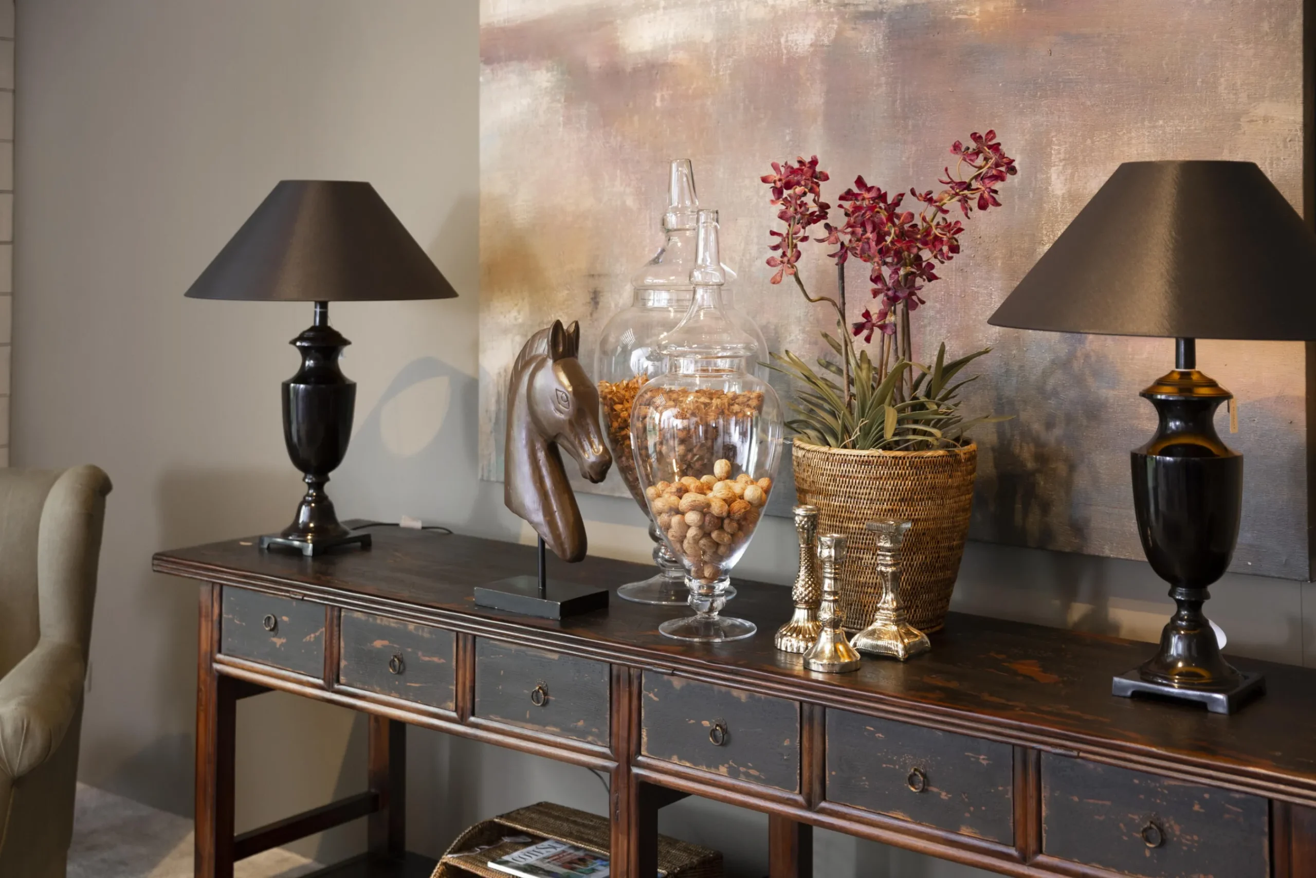 Flamant Brochet, Pot De Bonbons, Verre, S New