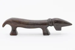 Flamant Calum, Chien, Bronze Cuivre, L Sale