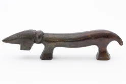 Flamant Calum, Chien, Bronze Cuivre, L Sale