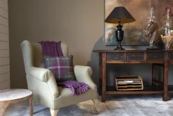 Flamant Camila, Coussin, A Carreaux Best