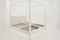 Flamant Cape Cod, Lit A Baldaquin, Blanc, 180 Cm Best