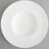 Flamant Cathy, Assiette A Pates, Bone China, Blanc Online