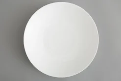 Flamant Cathy, Assiette Creuse, Bone China, Blanc Outlet