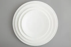 Flamant Cathy, Assiette, Porcelaine, Blanc, 28Cm New