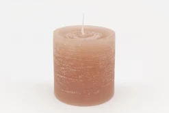 Flamant Celine, Bougie, Couleur Rouge Sienne, 7X8Cm Hot