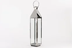 Flamant Charme, Lanterne, Acier Et Verre, Xl Outlet