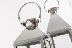 Flamant Charme, Lanterne, Acier Et Verre, M Clearance