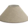 Flamant Circum, Abat-Jour, Naturel, Conique, 45 Cm