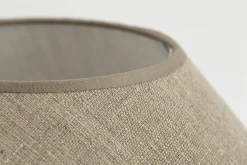 Flamant Circum, Abat-Jour, Naturel, Conique, 45 Cm